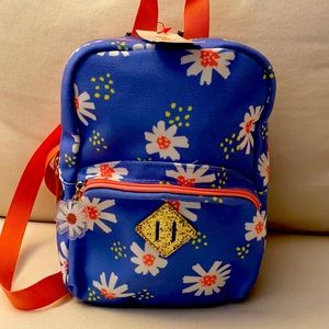 Cat and Jack mini floral print backpack